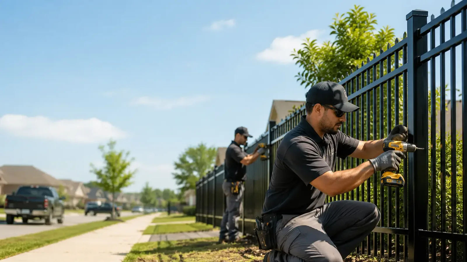 Metal Fence Installation in East Berlin, PA